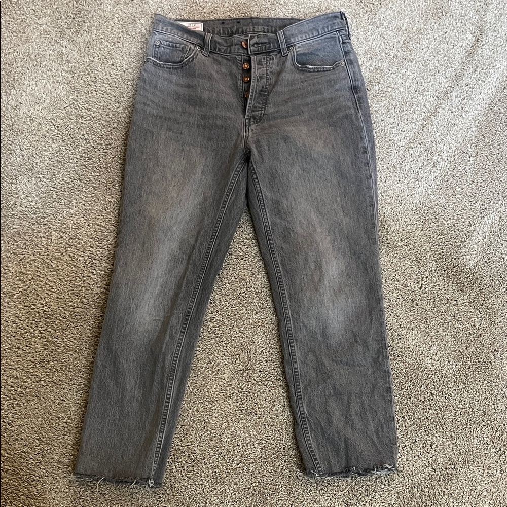 Gap Cheeky Straight High Rise Jeans